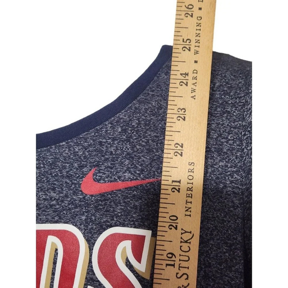 Minnesota Twins T Shirt‎ Men's Large Nike Dri Fit Performance Short Sleeve MLB - Picture 7 of 8